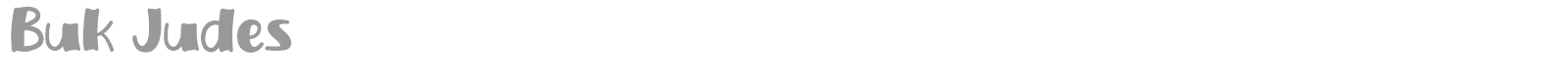 Buk Judes font preview